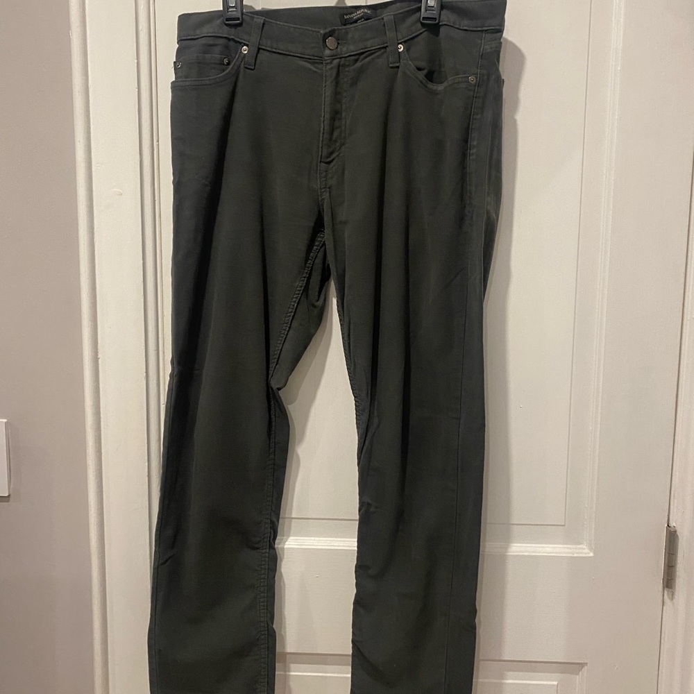 Mens Banana Republic Traveler Pant Grey